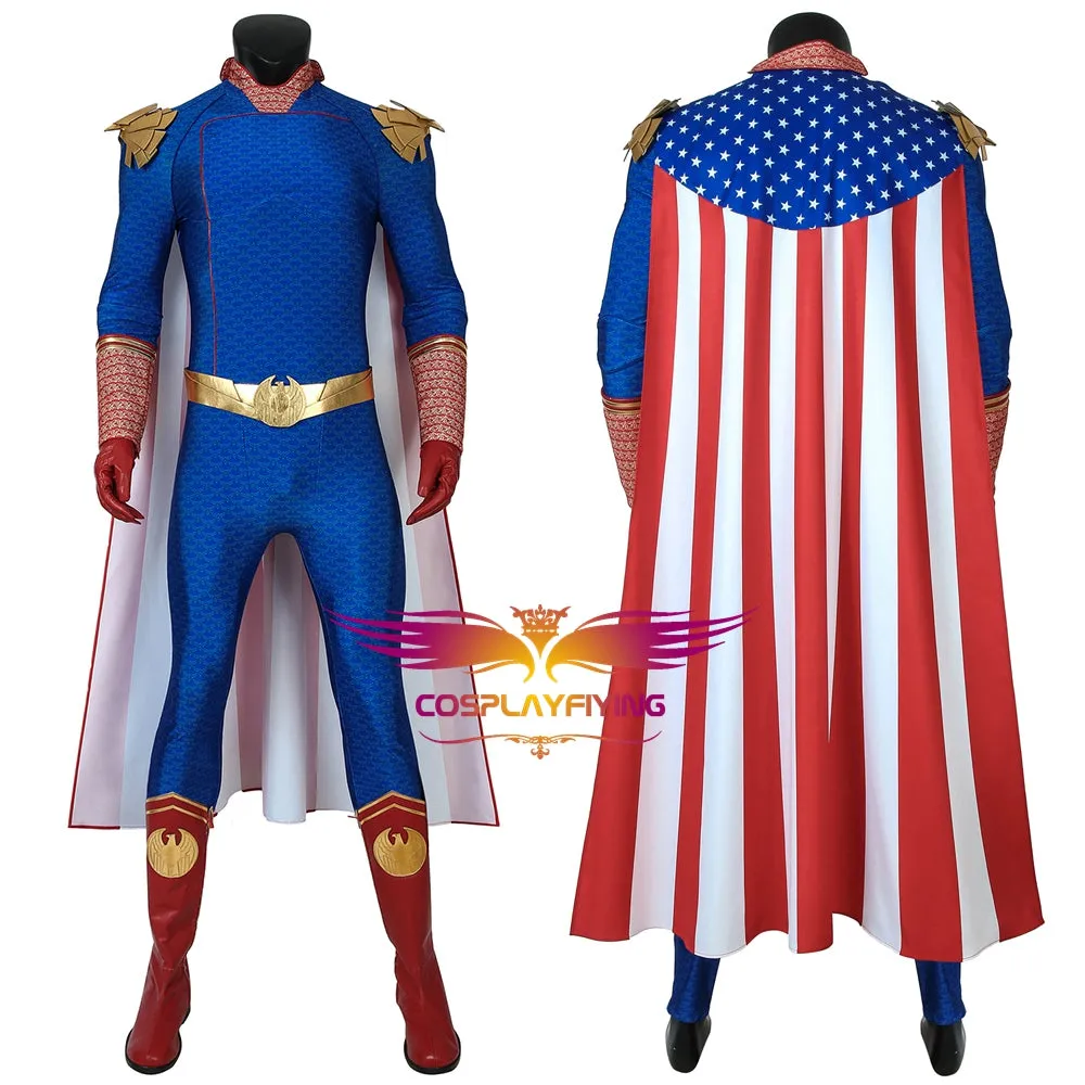 The Boys Season 1 The Homelander Full Set Cosplay Costume for Halloween Carnival