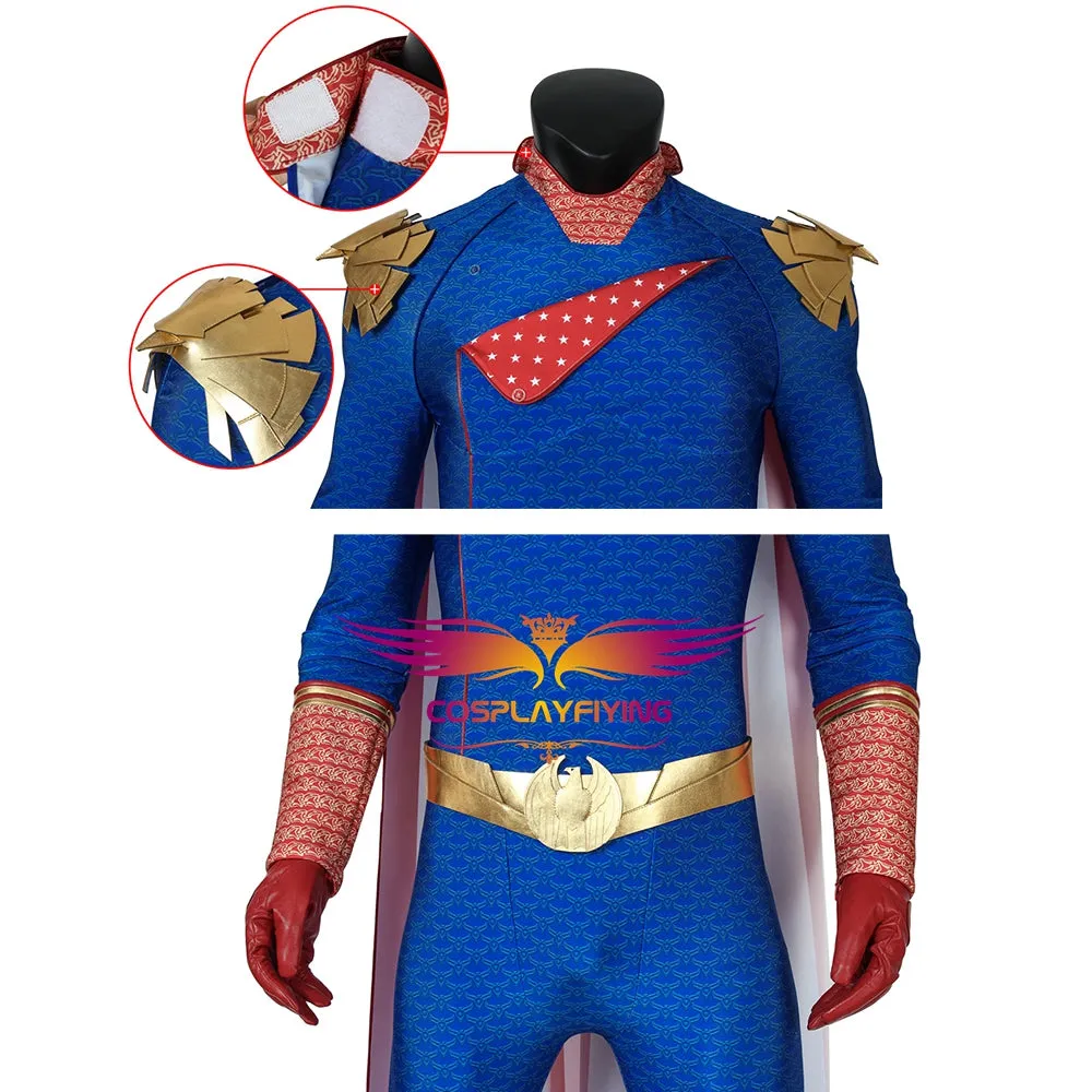 The Boys Season 1 The Homelander Full Set Cosplay Costume for Halloween Carnival