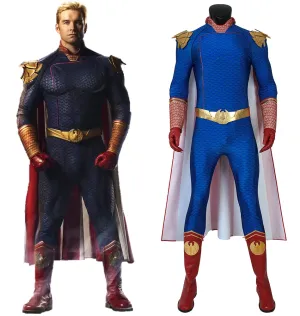 The Boys Season 1 The Homelander Full Set Cosplay Costume for Halloween Carnival