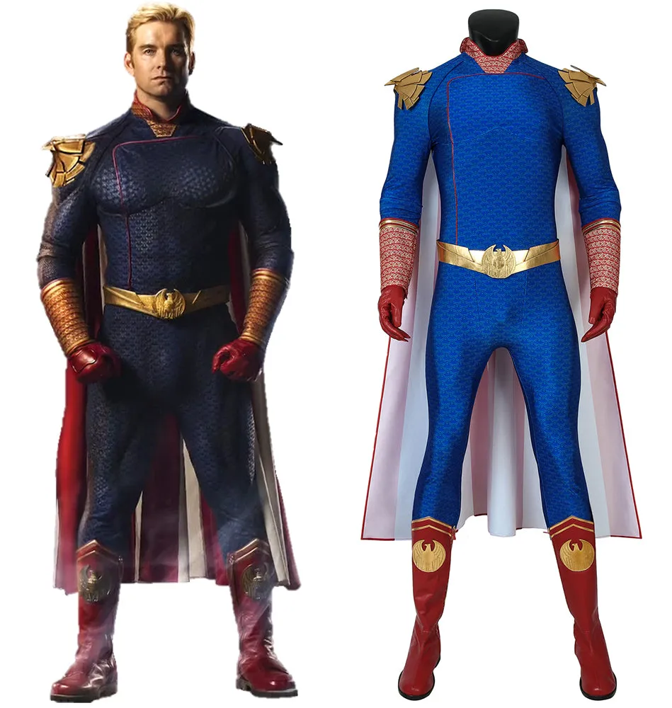 The Boys Season 1 The Homelander Full Set Cosplay Costume for Halloween Carnival