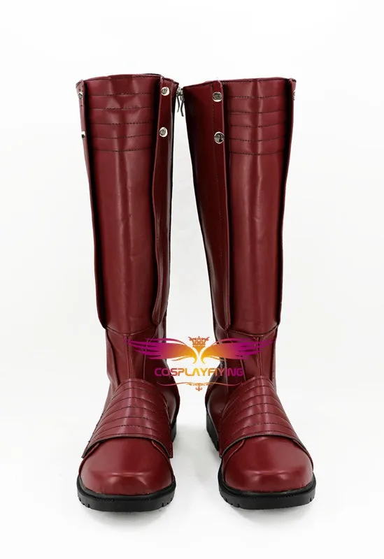 The Flash Jay Garrick Cosplay Shoes Boots Custom Made for Adult Men and Women