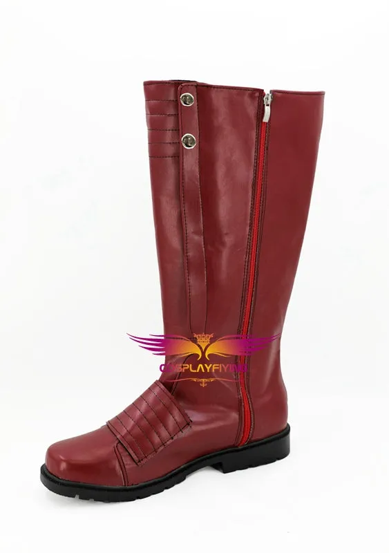 The Flash Jay Garrick Cosplay Shoes Boots Custom Made for Adult Men and Women
