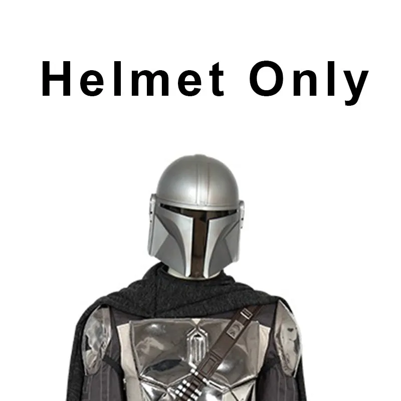 The Mandalorian Star Wars Mandalorian Armor Cosplay Costume Shoes Helmet for Adult Halloween Carnival Party