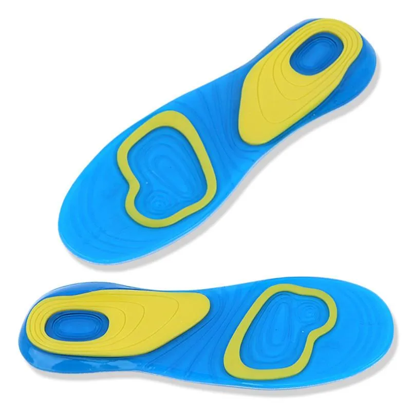 Thickening Shoes Insoles Silicone Gel Orthotic Foot Cushion Insert Pads