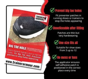 Trainer Armour Shoe Protection