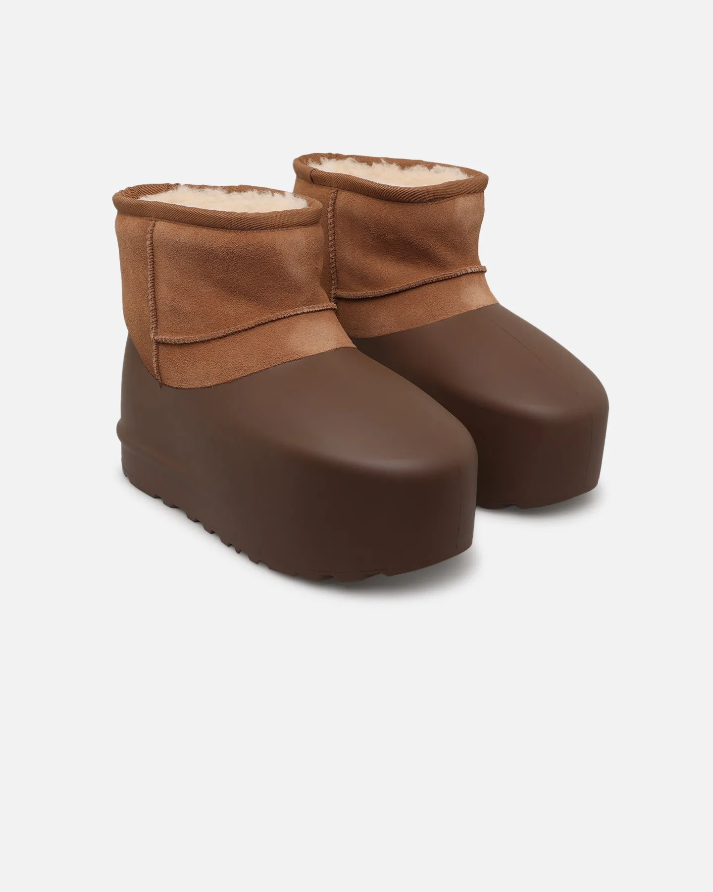 Ugg Boots Women's Classic Mini Pumped Molded Chestnut