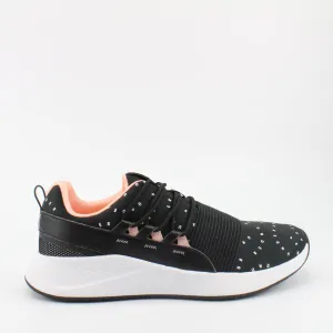 Under Armour Charged Breathe McPrint Womens Black Running Shoes