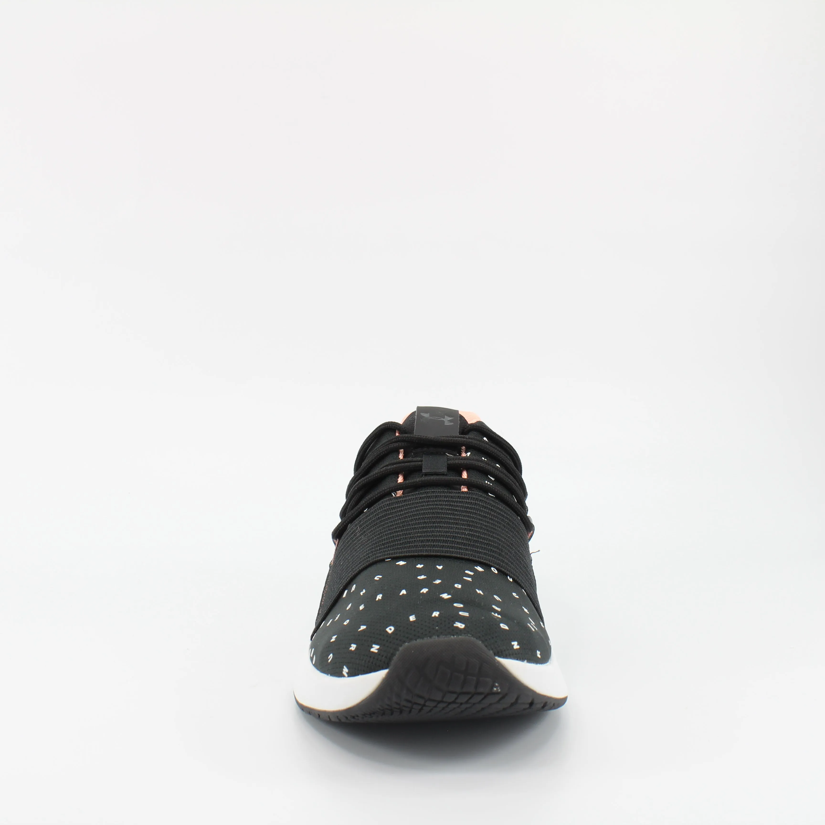 Under Armour Charged Breathe McPrint Womens Black Running Shoes