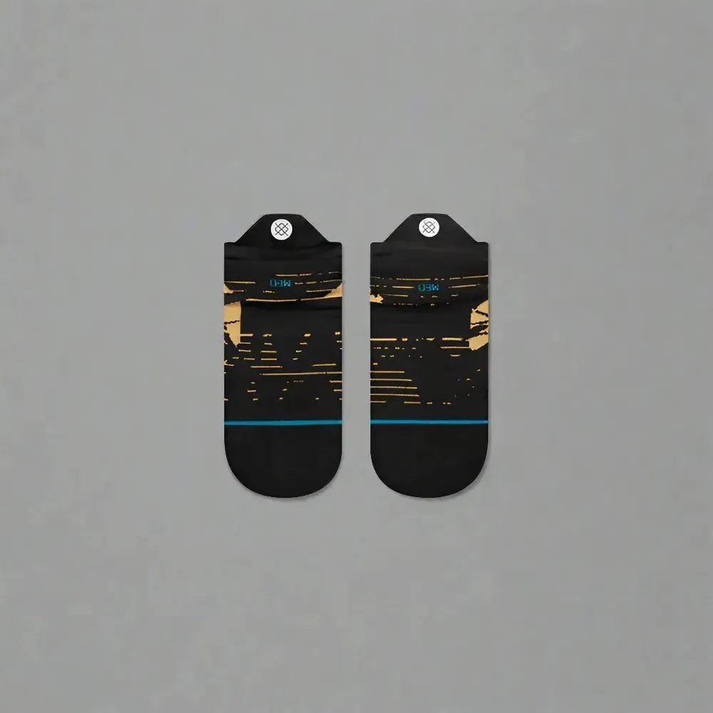 Unisex Sun Dust Tab Socks - Black/Brown