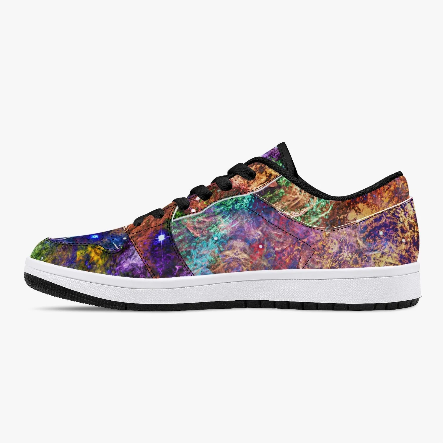 Unitas Psychedelic Split-Style Low-Top Sneakers