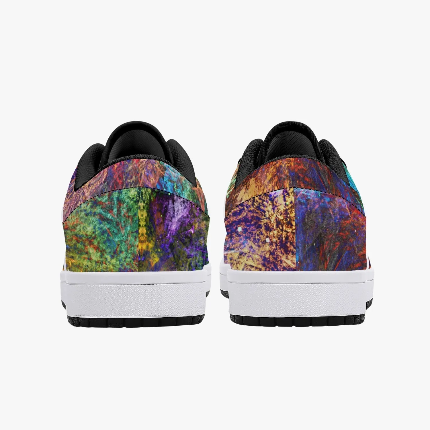 Unitas Psychedelic Split-Style Low-Top Sneakers