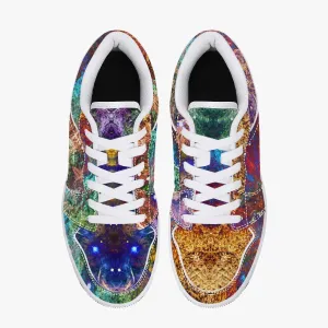 Unitas Psychedelic Split-Style Low-Top Sneakers