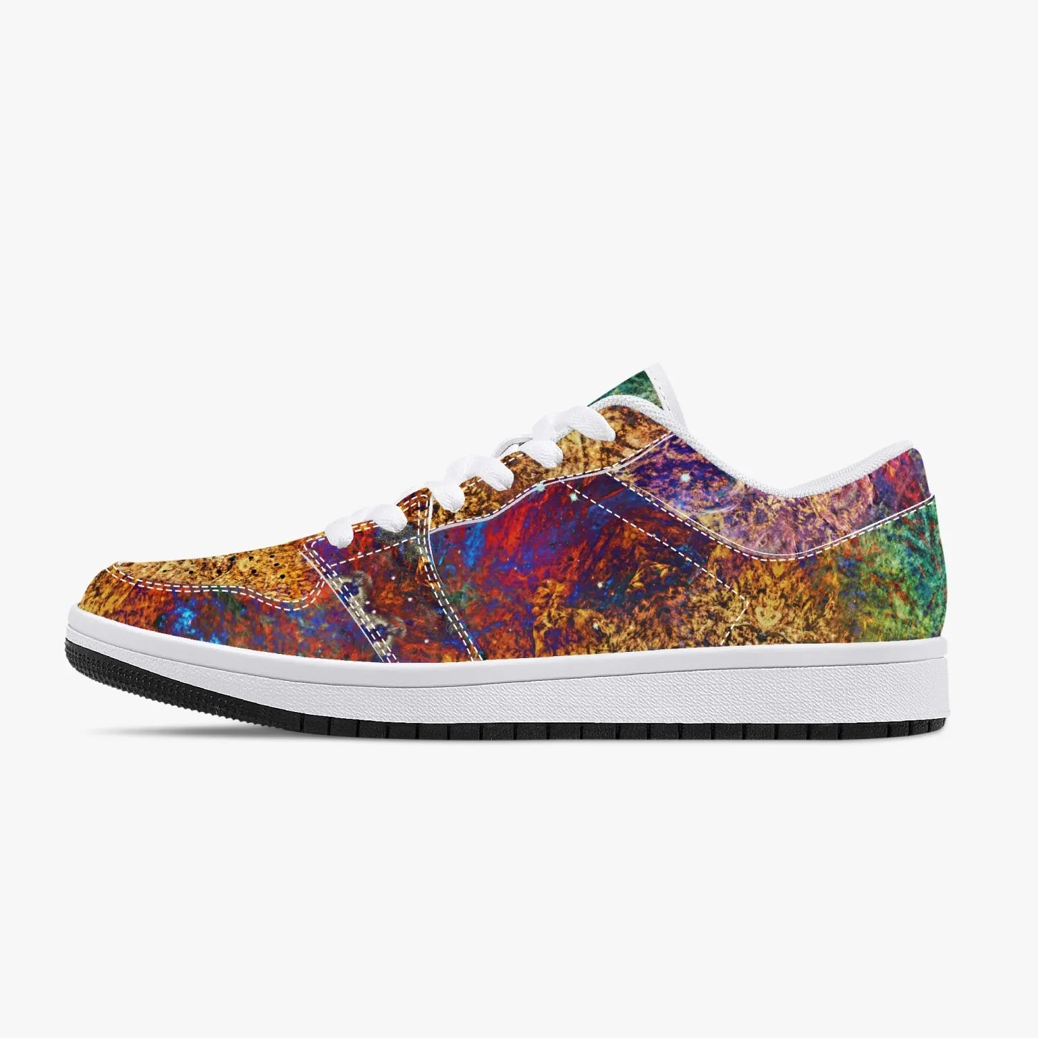 Unitas Psychedelic Split-Style Low-Top Sneakers