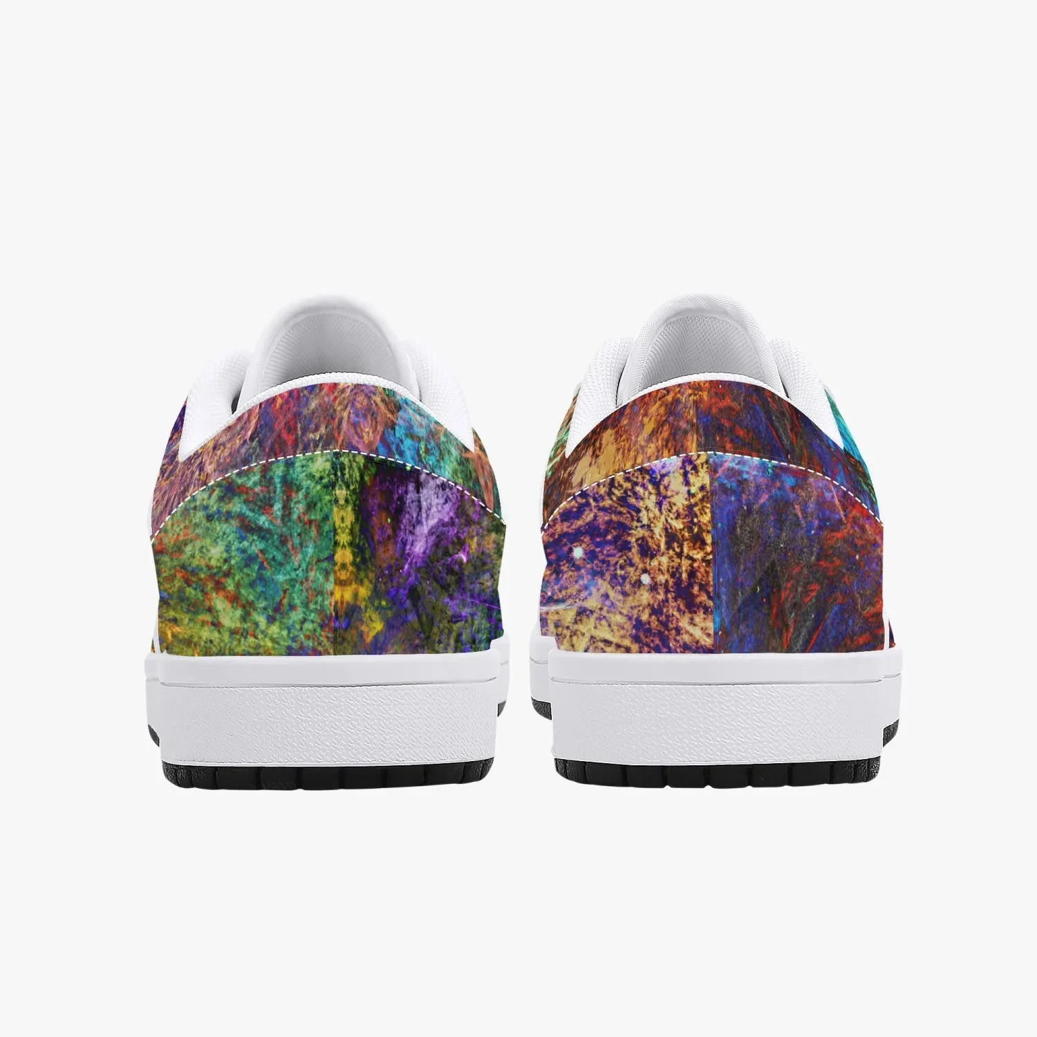 Unitas Psychedelic Split-Style Low-Top Sneakers