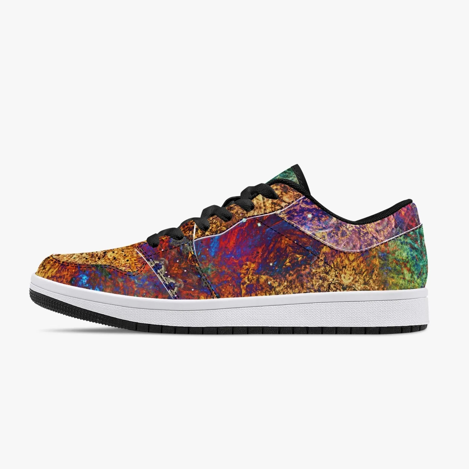 Unitas Psychedelic Split-Style Low-Top Sneakers