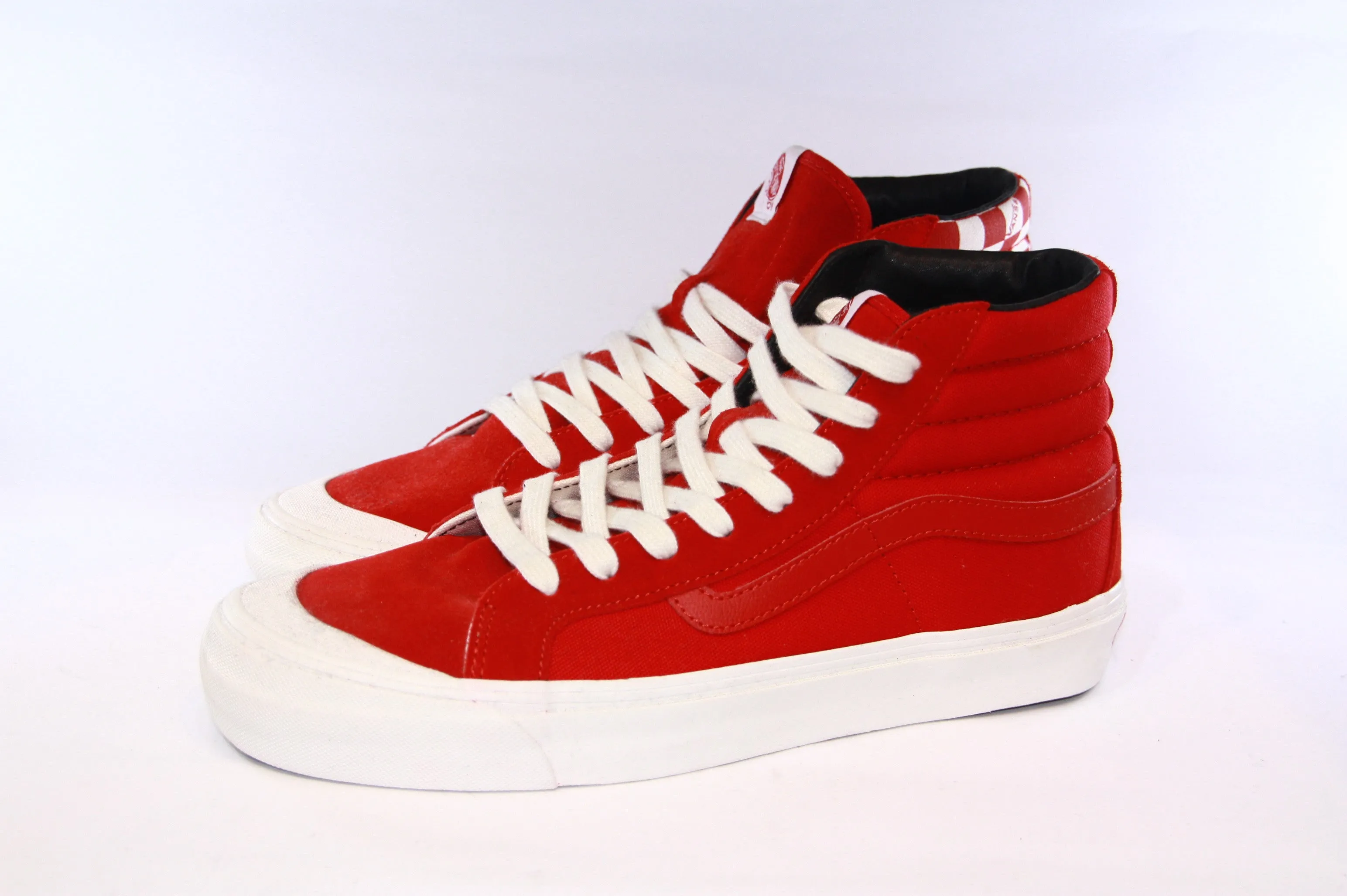 Vans Vault: OG Style 138 LX (Racing Red/Checkerboard)