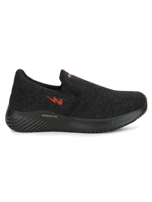 WAVE-6 Black Men's Casual Shoes