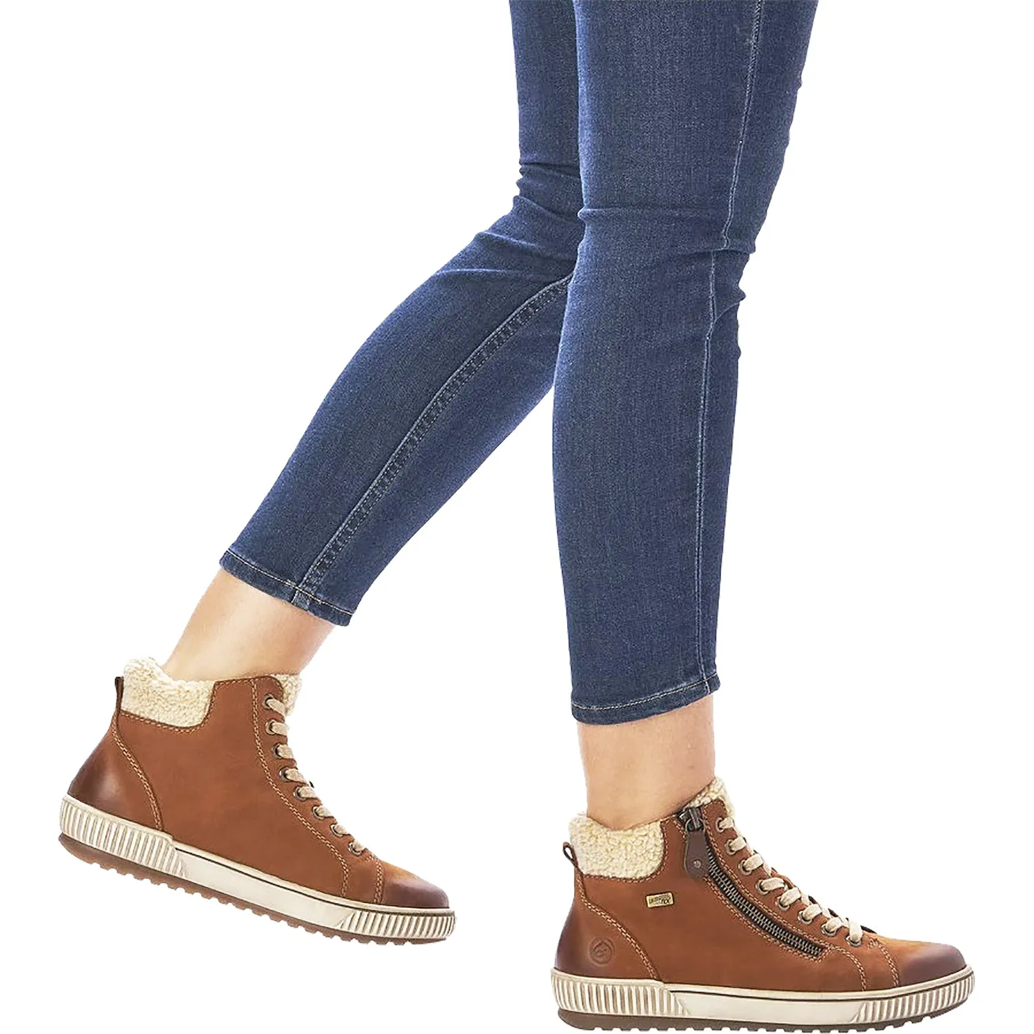 Women's Remonte D0770-22 Brown Leather