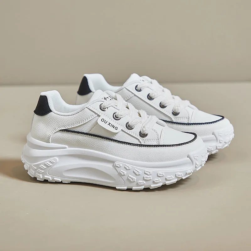 Women's Soft Platform All-match Walking Shoes