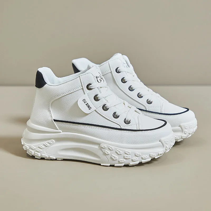 Women's Soft Platform All-match Walking Shoes