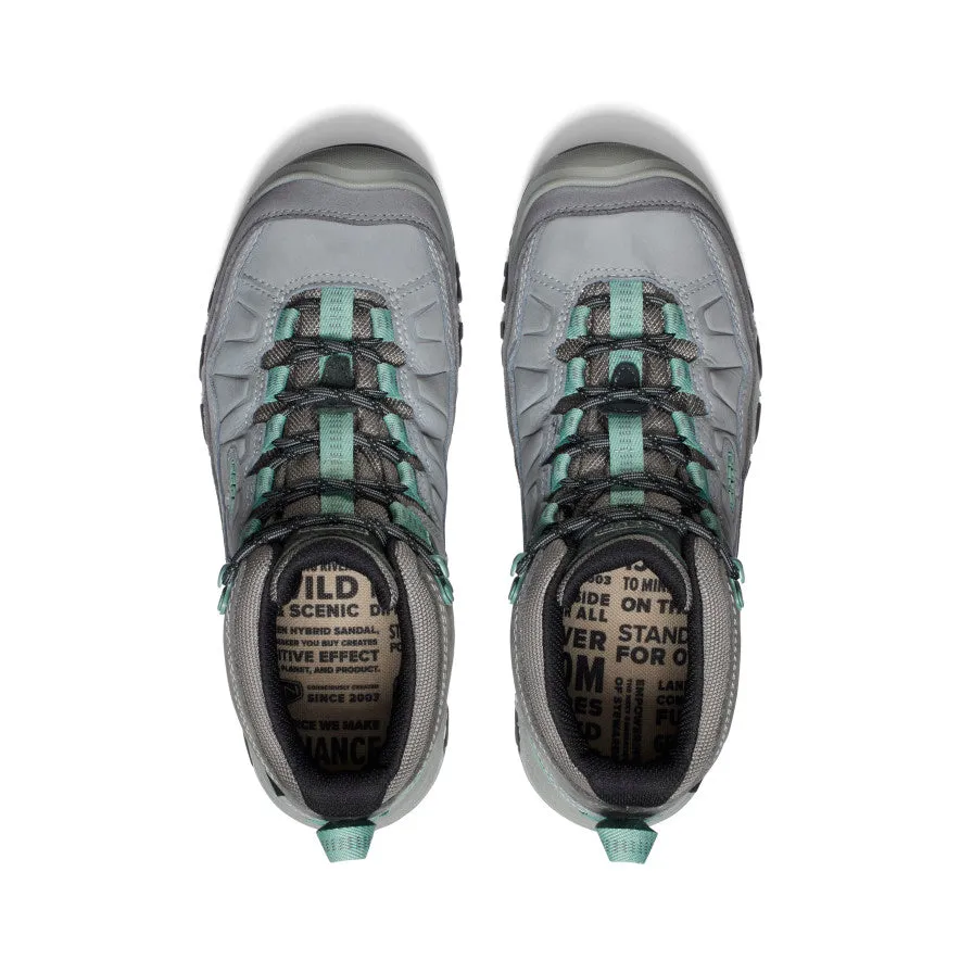 Women's Targhee IV Mid Waterproof Alloy Granite Green