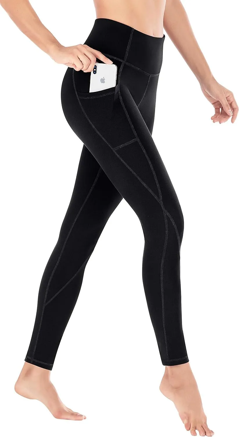 Women'S Yoga Pants Leggings with Pockets for Women High Waist Yoga Pants with Pockets Workout Leggings Tights