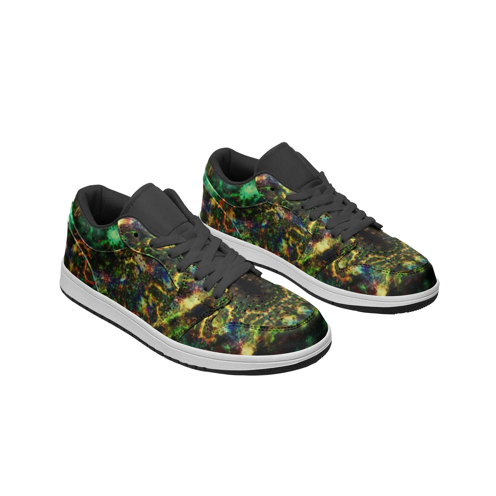 Xerxes Psychedelic Full-Style Low-Top Sneakers
